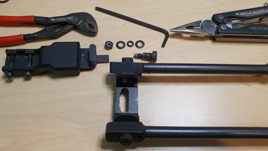 Sako TRG bipod, DIY modification