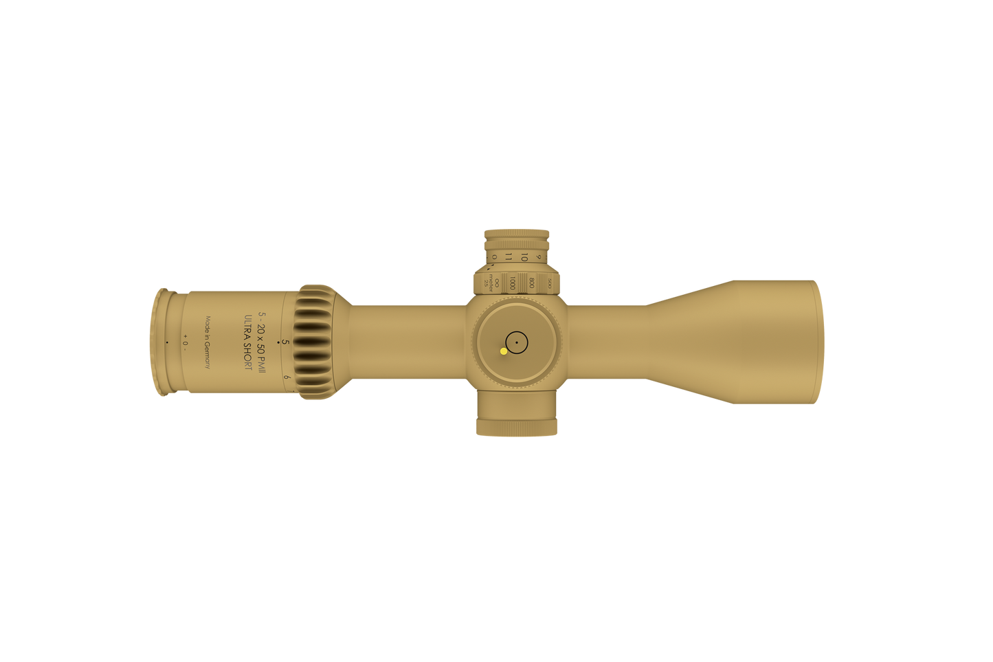 Schmidt&Bender 5-20x50 PM II Ultra Short LPI MSR2 1cm cw DT27 MTC LT / ST ZC CT RAL 8000 173-945-862-G9-E9