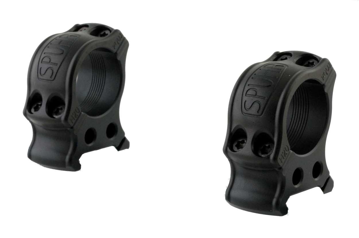 Spuhr HP20-25A Picatinny Aesthetic Rings Ø1" H25.4/1"