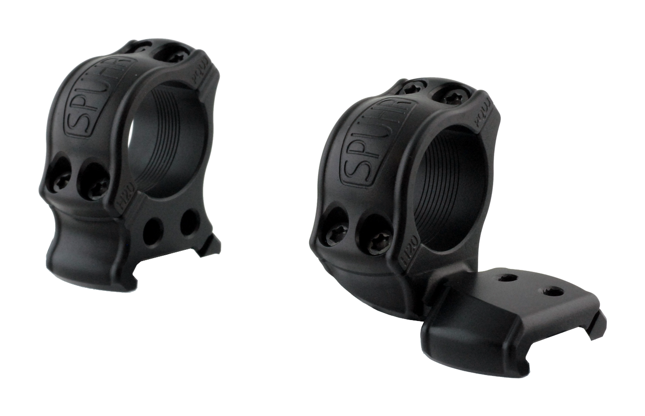 Spuhr HPC20-25A Picatinny Cantilever Aesthetic Rings Ø1" H25.4/1"