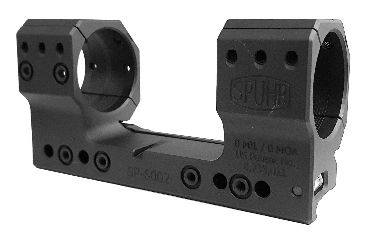 Spuhr SP-6002M Scope Mount Ø36 H38mm/1.5" 0MIL PIC