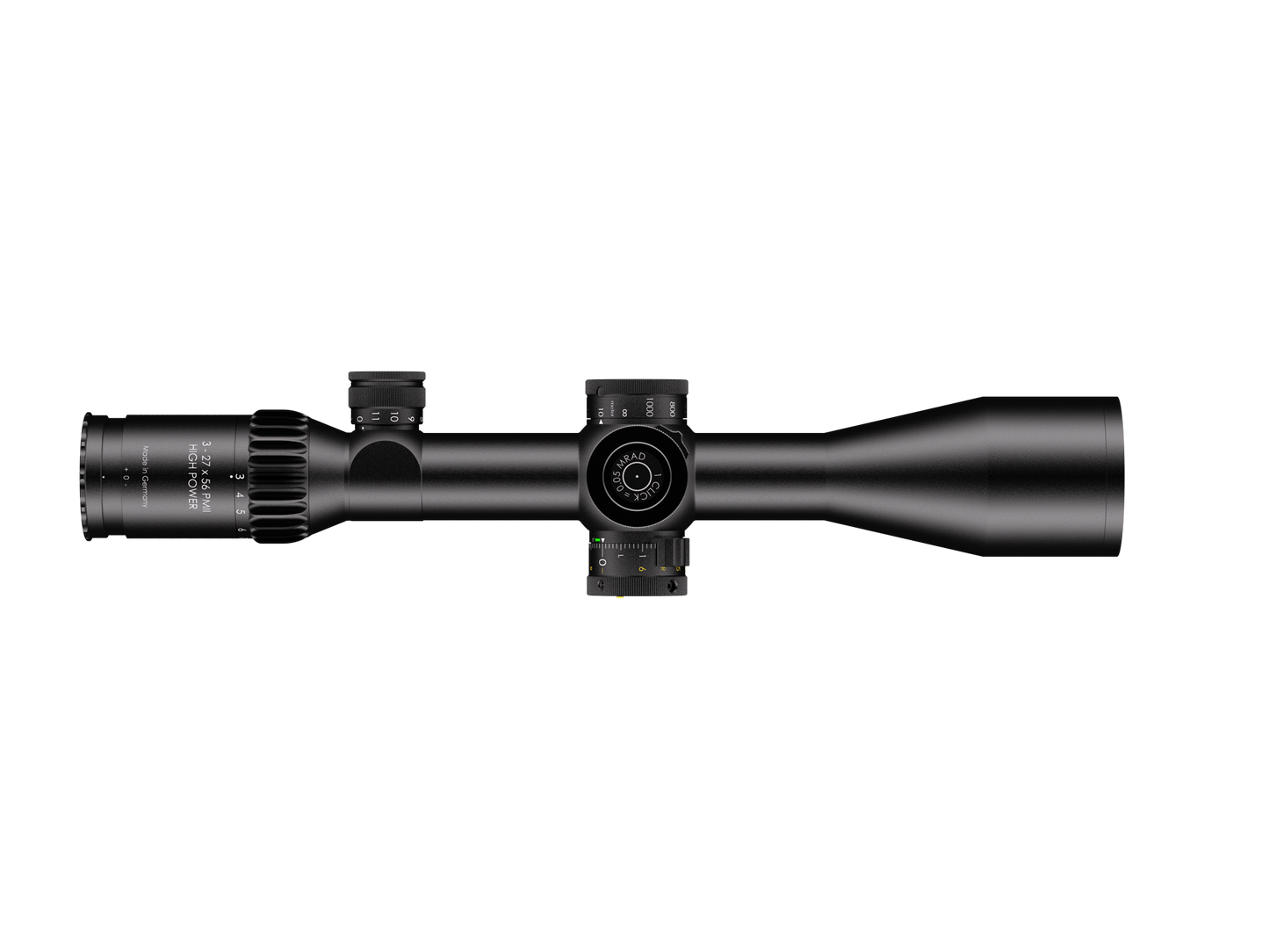 Schmidt&Bender 3-27x56 PM II High Power LP MSR2 0,05 mrad cw MT II MTC LT / DT II+ ZC LT 669-911-842-I6-H6
