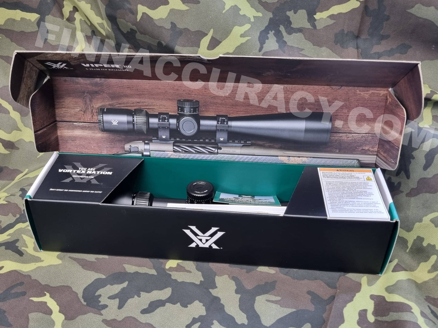 Vortex Viper HD 5-25x50 FFP VMR-4 mrad