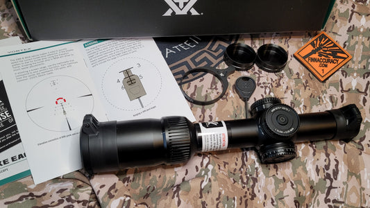Vortex Strike Eagle 1-8x24 FFP, EBR-8 reticle