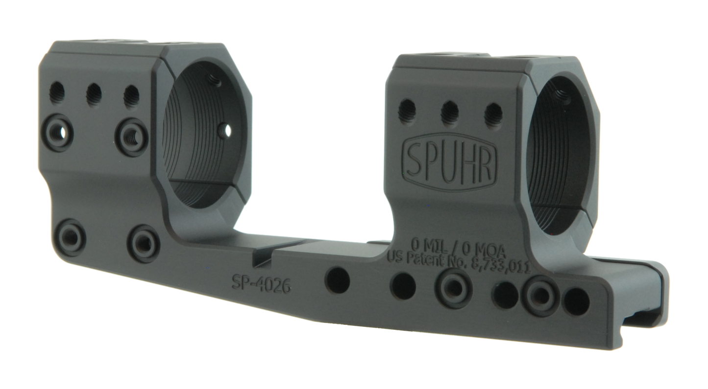 SPUHR SP-4026 Cantilever Scope Mount Ø34 H32mm/1.26" 0MIL PIC