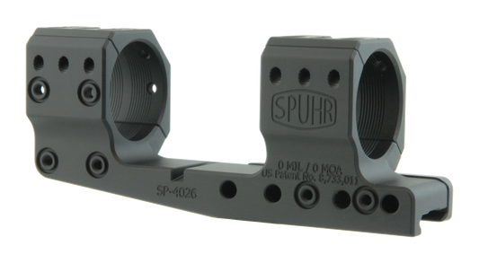 SPUHR SP-4026 Cantilever Scope Mount Ø34 H32mm/1.26" 0MIL PIC
