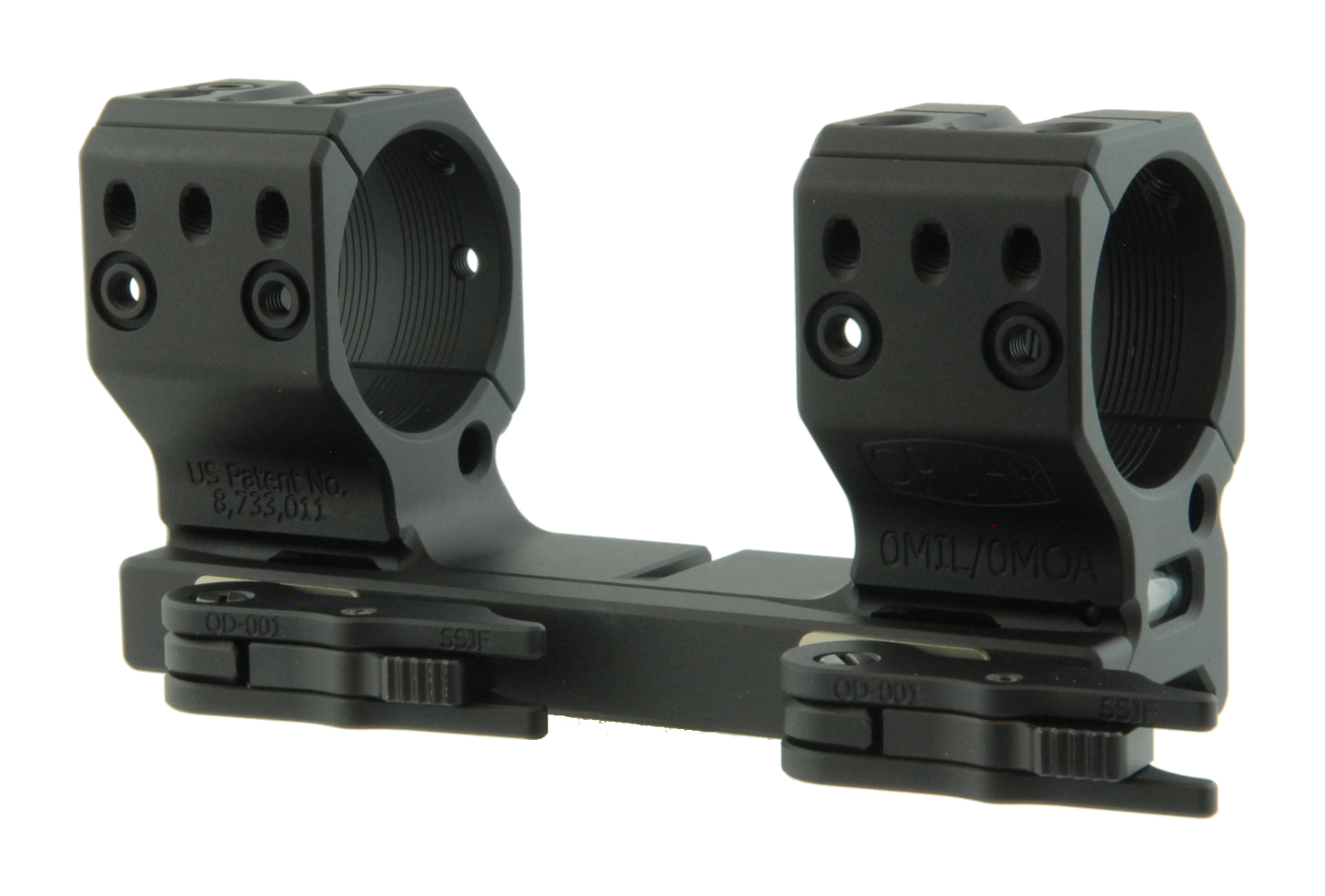 SPUHR QDP-4002 Scope Mount Ø34 H38mm 0MIL QD