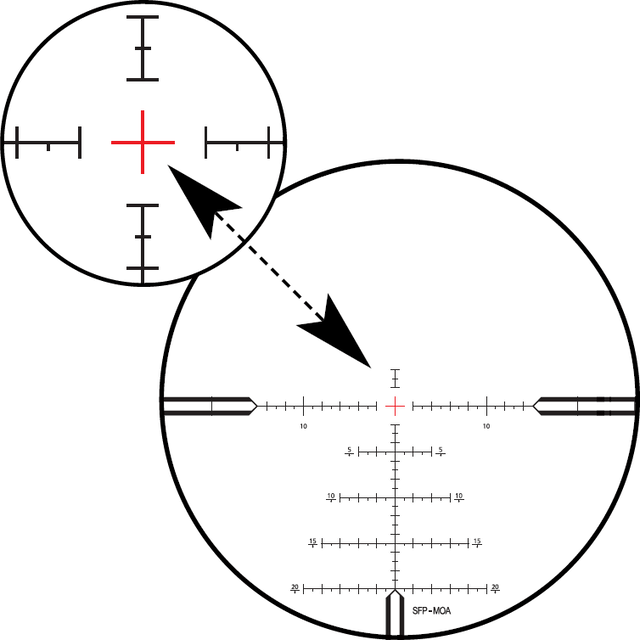 Zeiss Conquest V4 4-16x50, reticle ZBi, ZMOAi-T30, ZMOAi-1,