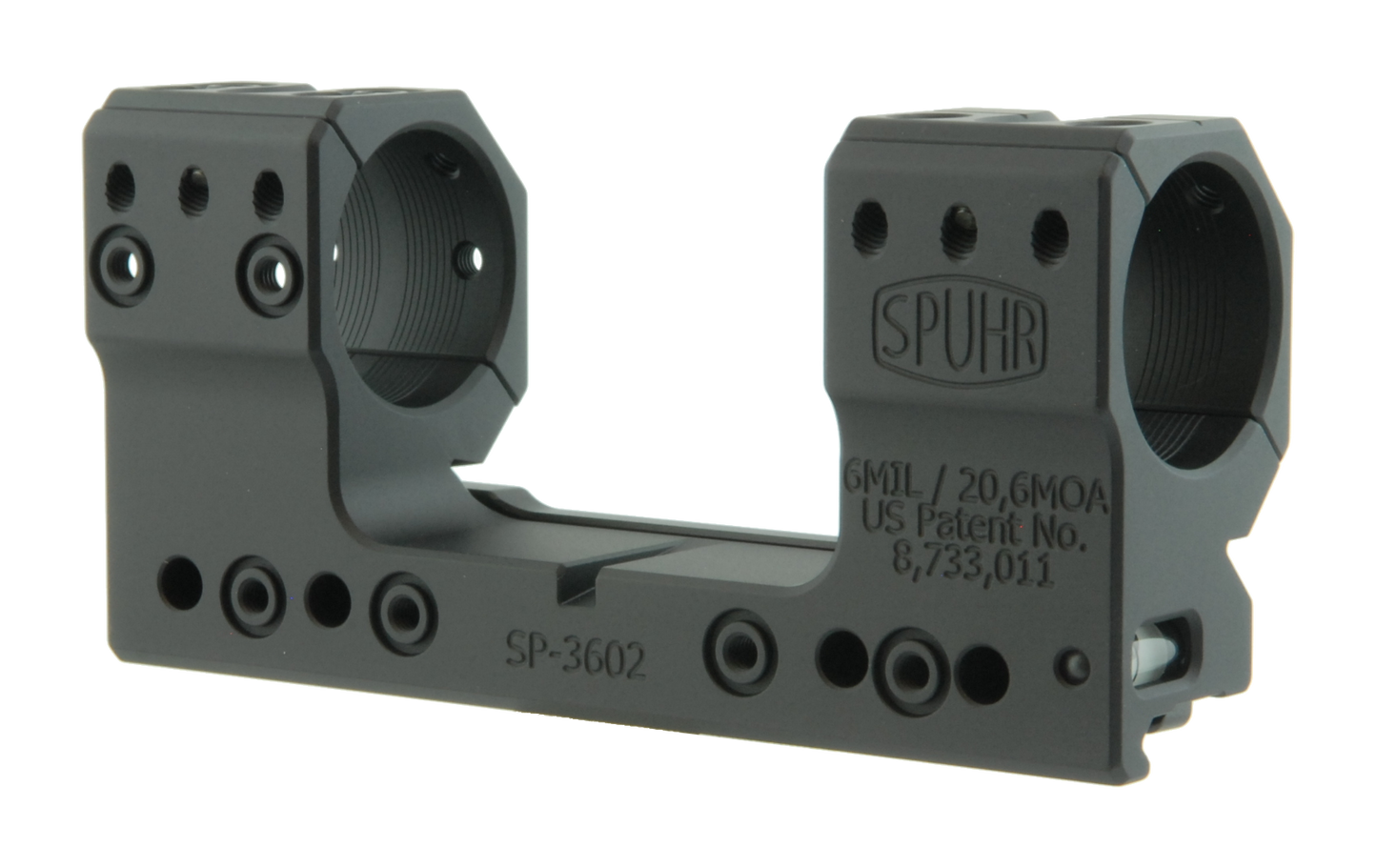 Spuhr SP-3602M Scope Mount Ø30 H38mm/1.5" 6MIL PIC