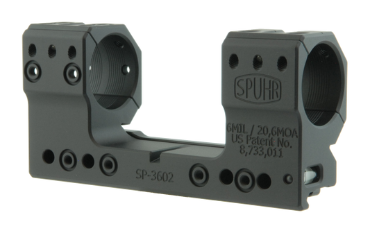 Spuhr SP-3602M Scope Mount Ø30 H38mm/1.5" 6MIL PIC