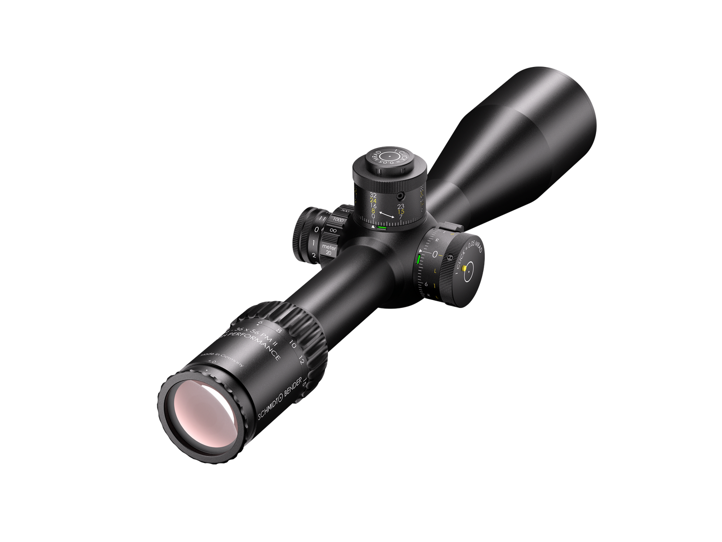 Schmidt&Bender  6-36x56 PM II High Performance LPI M1FL 0,05 mrad ccw MT II MTC LT / DT II+ ZC LT 163-911-602-I5-H5
