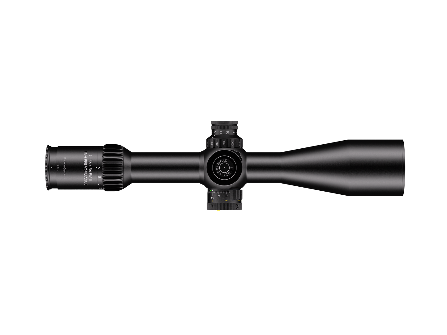 Schmidt&Bender  6-36x56 PM II High Performance LPI M1FL 0,05 mrad ccw MT II MTC LT / DT II+ ZC LT 163-911-602-I5-H5