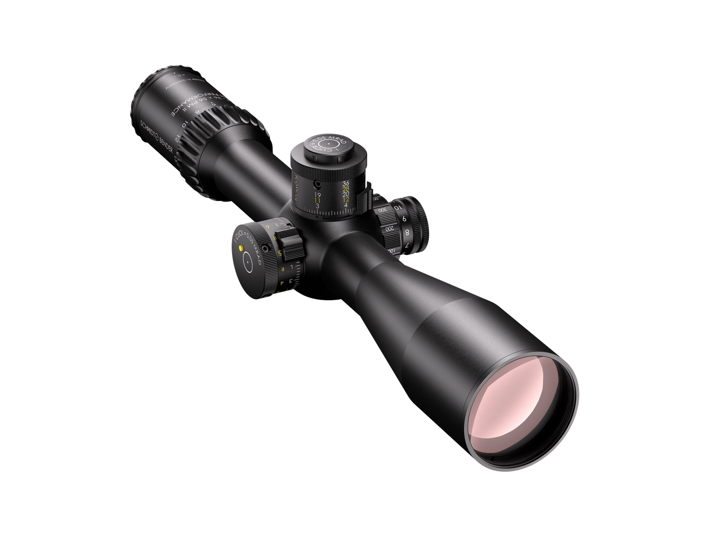 Schmidt&Bender  6-36x56 PM II High Performance LPI M1FL 0,05 mrad cw MT II MTC LT / DT II+ ZC LT 163-911-602-I6-H6