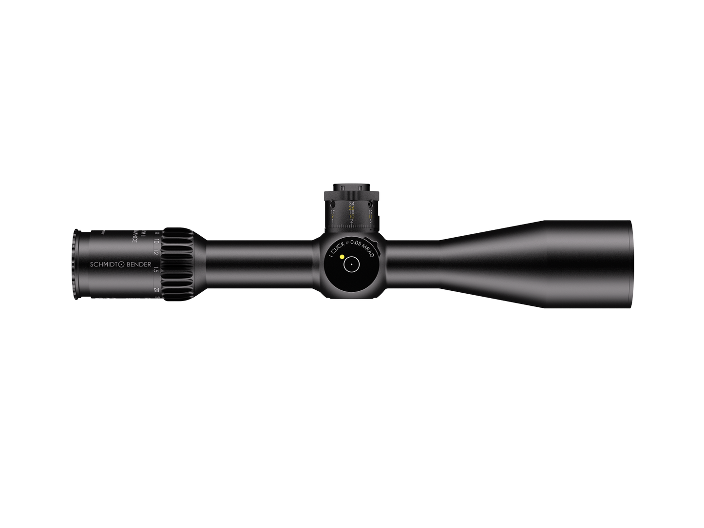 Schmidt&Bender  6-36x56 PM II High Performance LPI M1FL 0,05 mrad cw MT II MTC LT / DT II+ ZC LT 163-911-602-I6-H6