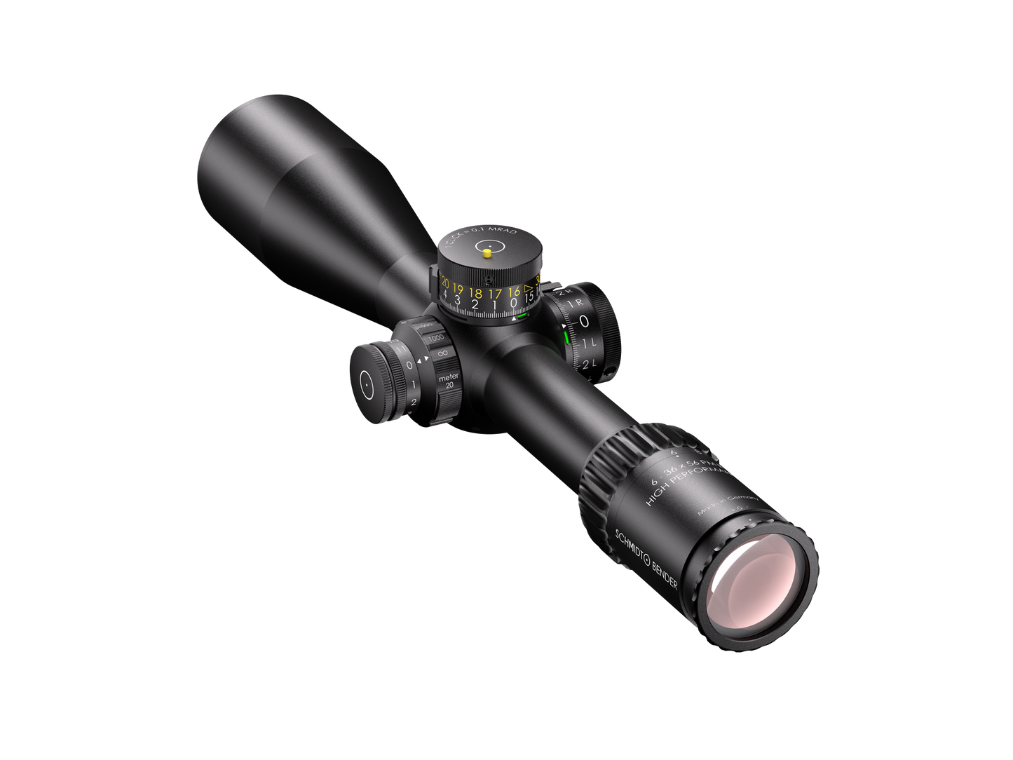 Schmidt&Bender  6-36x56 PM II High Performance LPI M1FL 1cm ccw DT II+ MTC LT / ST II ZC LT 163-911-602-M2-I5