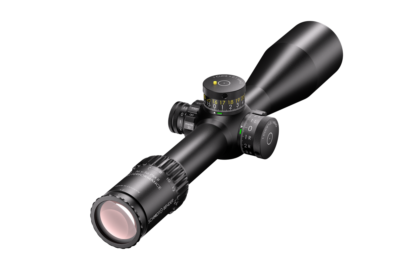 Schmidt&Bender  6-36x56 PM II High Performance LPI MSR2 1cm cw DT II+ MTC LT / ST II ZC LT 163-911-862-M3-I6