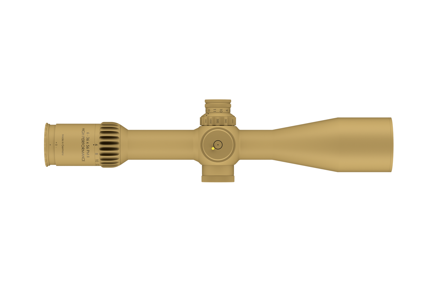 Schmidt&Bender  6-36x56 PM II High Performance LPI MSR2 1cm ccw DT35 MTC LT / ST ZC CT RAL 8000 163-945-862-F1-E8