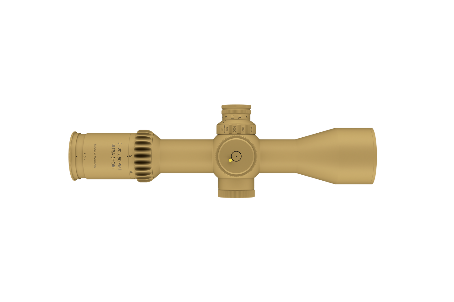 Schmidt&Bender  5-20x50 PM II Ultra Short LPI MSR2 1cm cw DT35 MTC LT / ST ZC CT RAL 8000 173-945-862-F2-E9