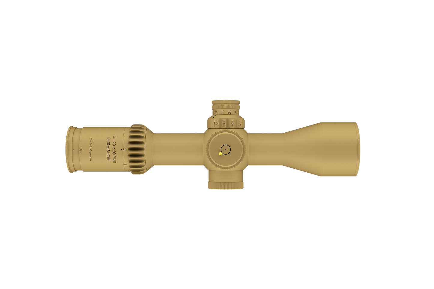 Schmidt&Bender  5-20x50 PM II Ultra Short LPI MSR2 1cm ccw DT27 MTC LT / ST ZC CT RAL 8000 173-945-862-G8-E8