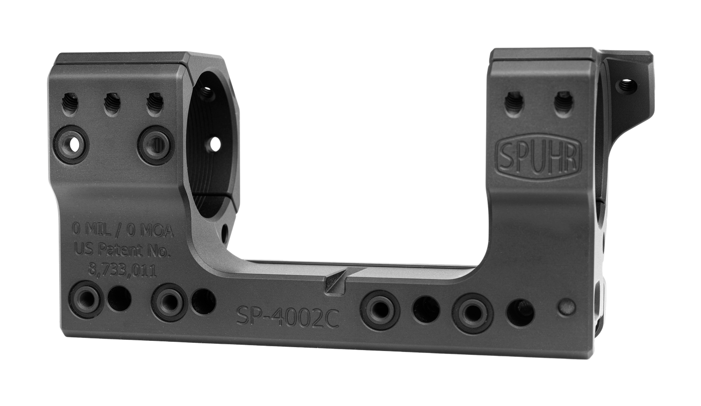 Spuhr SP-4002CM Scope Mount Ø34 H38mm/1.5" 0MIL PIC Gen3