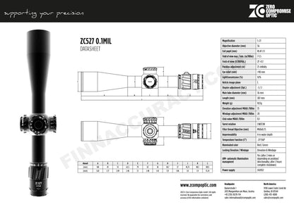 ZCO ZC527 - 5-27x56 FFP
