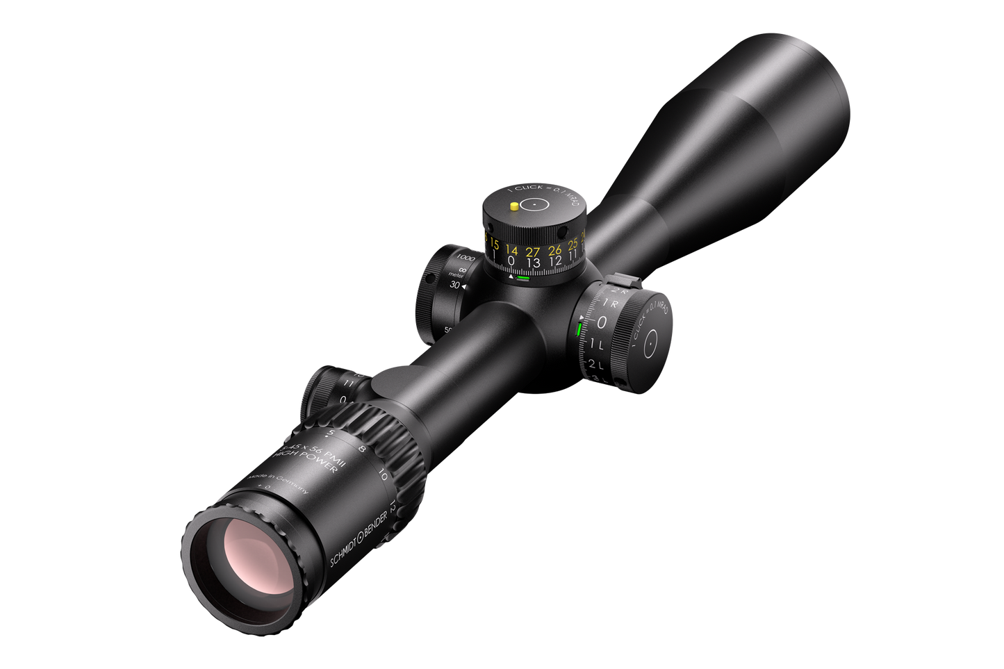 Schmidt&Bender  5-45x56 PM II High Power LP GR²ID 1cm ccw DT II+ MTC LT / ST II ZC LT 666-911-422-L7-I5