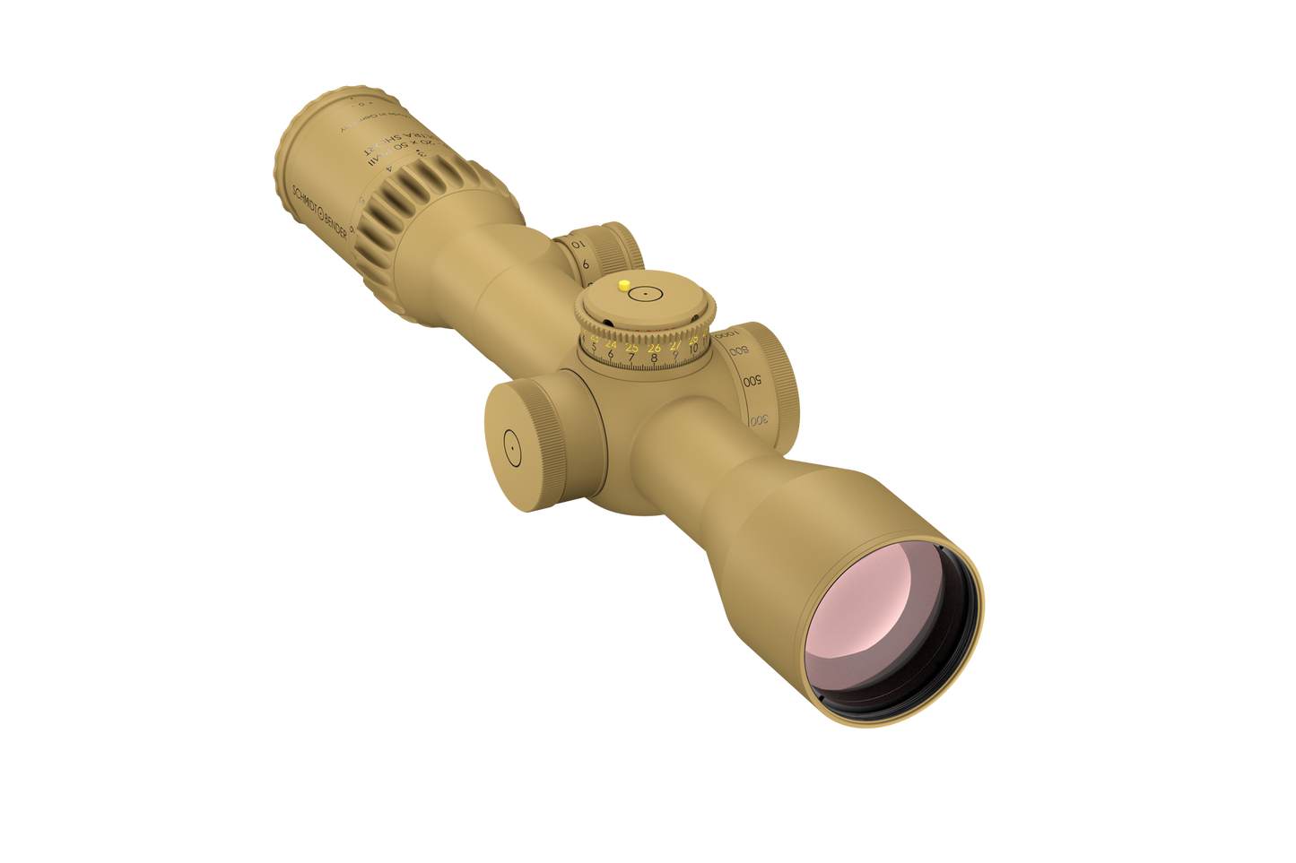 SB 3-20x50 PMII Ultra Short LP TR²ID 1cm cw DT35 MTC LT / ST ZC CT RAL 8000 667-945-432-F2-E9