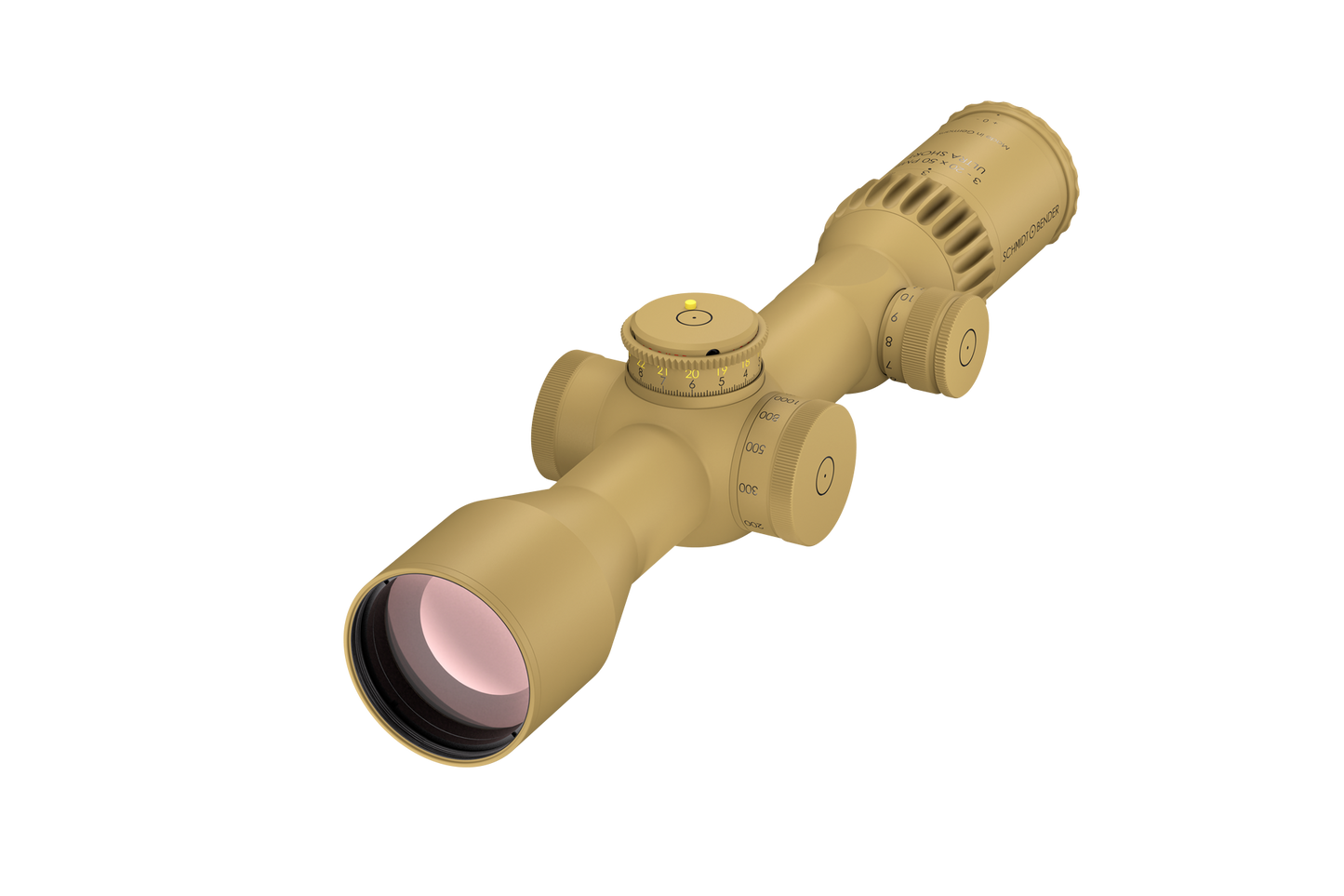 SB 3-20x50 PMII Ultra Short LP GR²ID 1cm ccw DT27 MTC LT / ST ZC CT RAL 8000 667-945-422-G8-E8