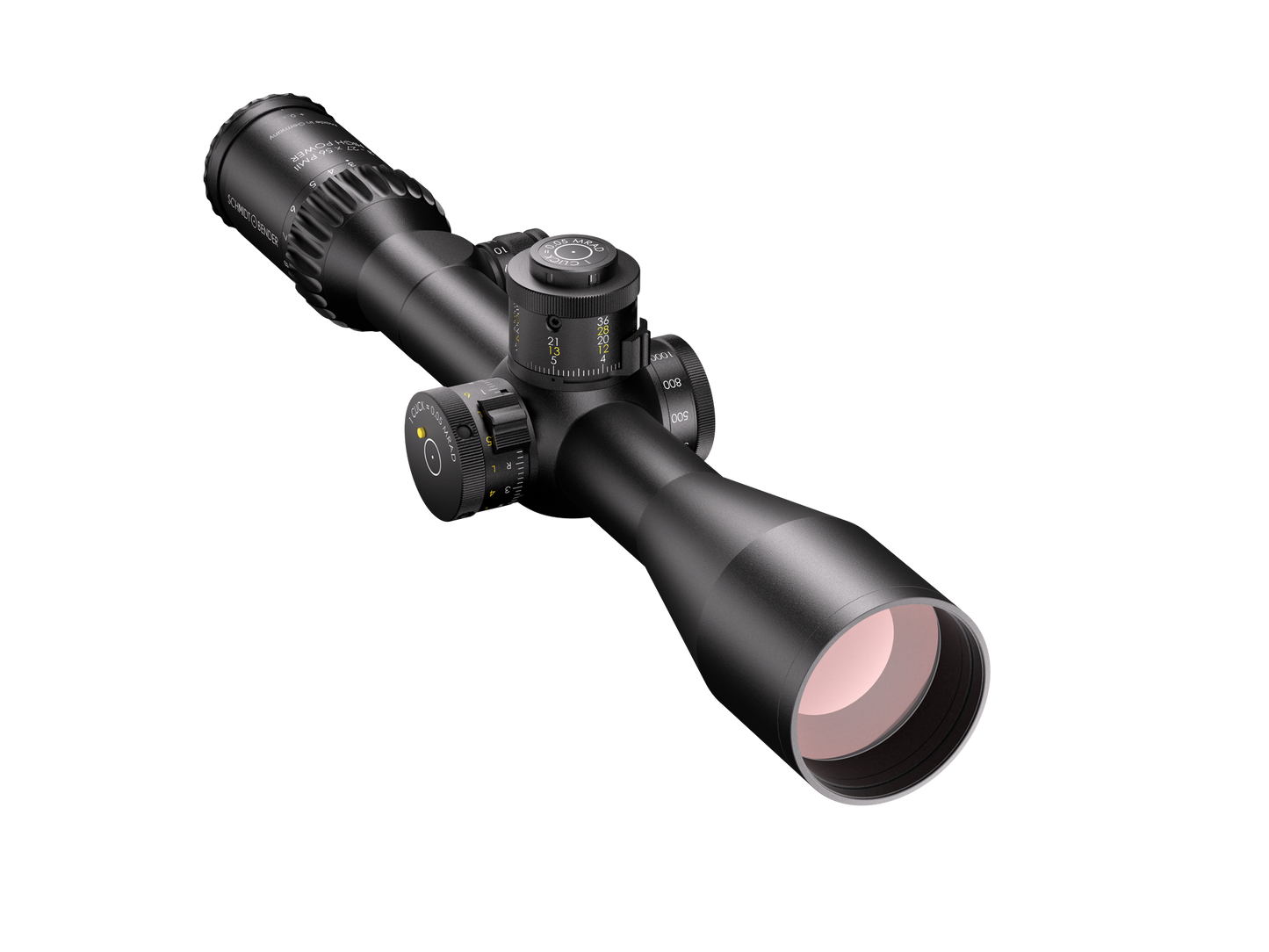 Schmidt&Bender  3-27x56 PM II High Power LP P4FL 0,05 mrad ccw MT II MTC LT / DT II+ ZC LT 669-911-972-I5-H5