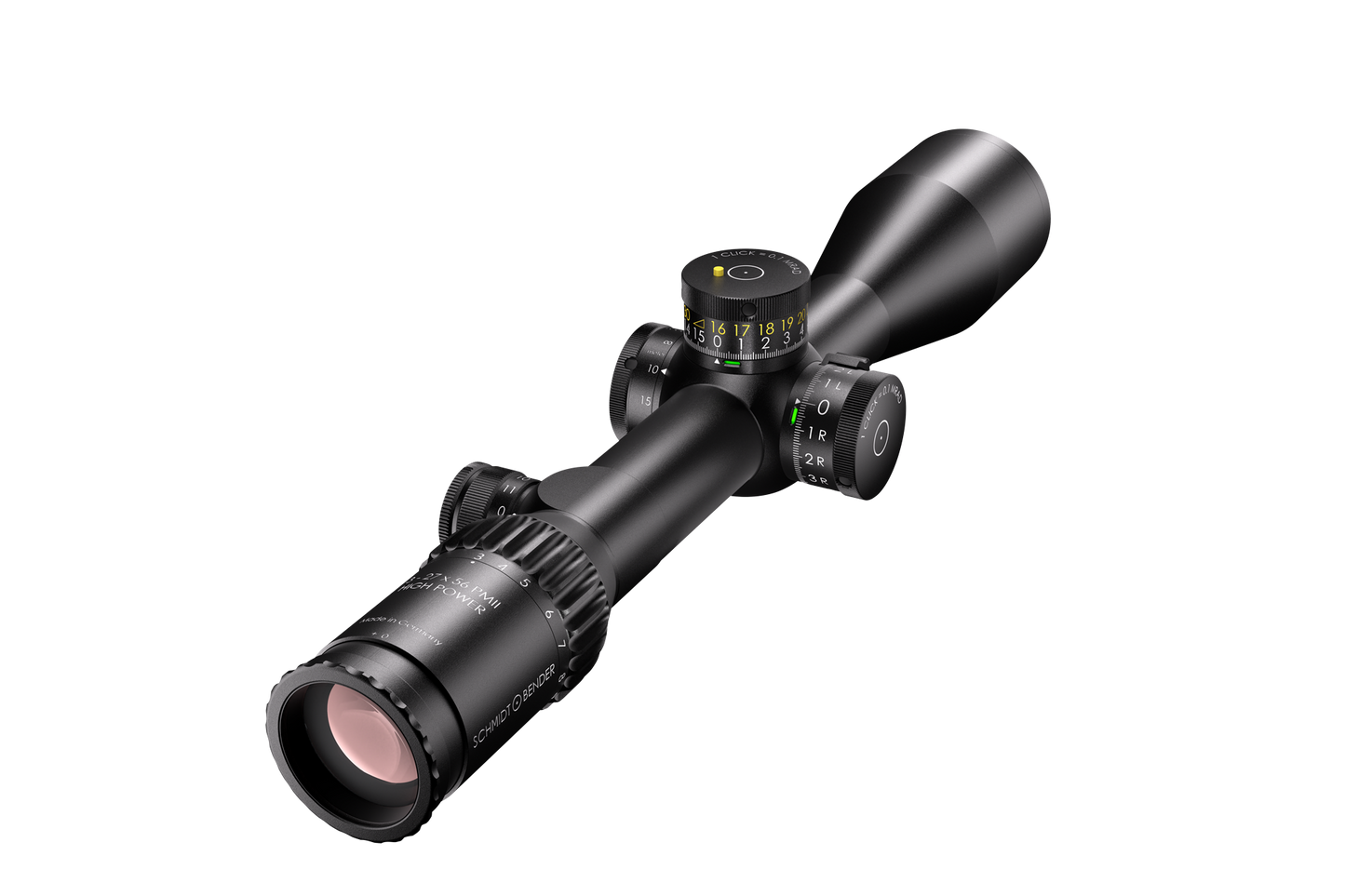 Schmidt&Bender  3-27x56 PM II High Power LP P4FL 1cm cw DT II+ MTC LT / ST II ZC LT 669-911-972-M3-I6