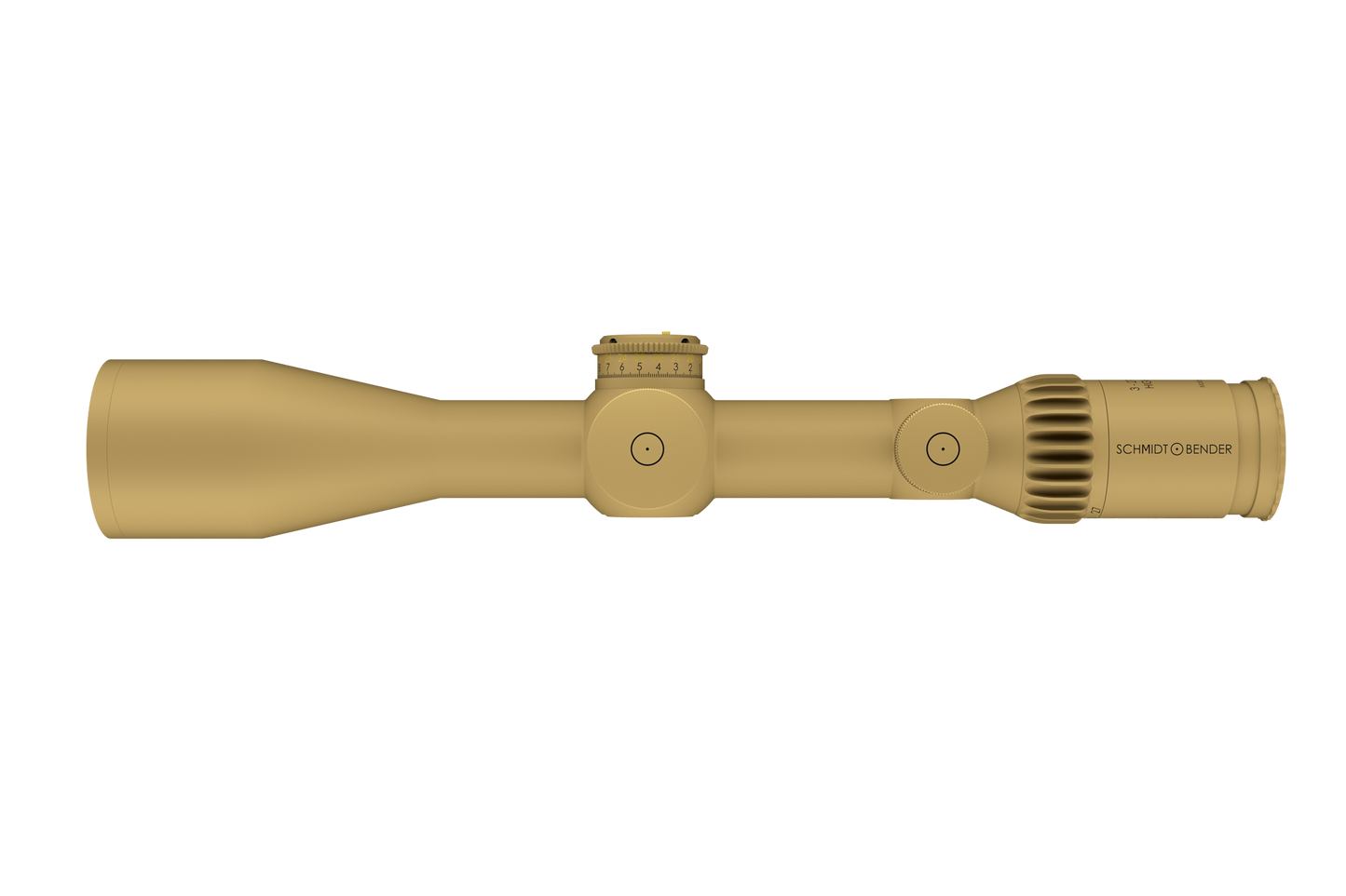 Schmidt&Bender  3-27x56 PM II High Power LP GR²ID 1cm ccw DT35 MTC LT / ST ZC CT RAL 8000 669-945-422-F1-E8