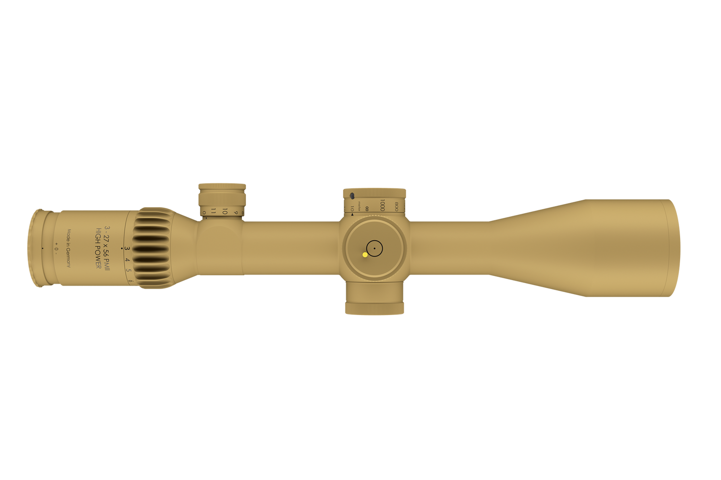 Schmidt&Bender  3-27x56 PM II High Power LP MSR2 1cm cw DT35 MTC LT / ST ZC CT RAL 8000 669-945-842-F2-E9
