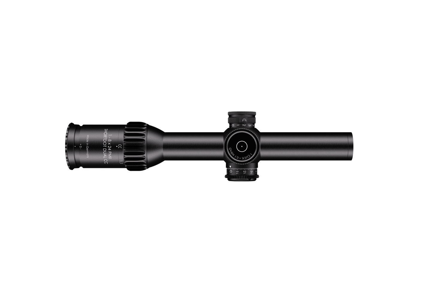 Schmidt&Bender  1-8x24 PM II ShortDot Dual CC MDR 1cm cw ST MTC LT / ST ZC LT 683-811-44E-K1-H1