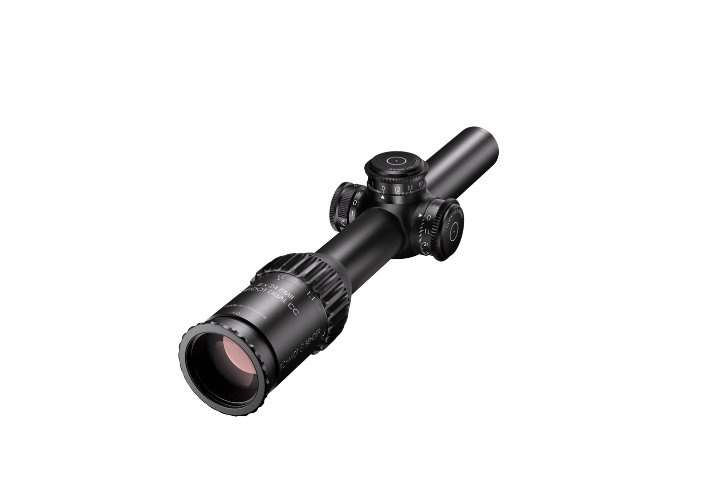 Schmidt&Bender  1-8x24 PM II ShortDot Dual CC MDR-T6 1cm ccw  ST MTC LT / ST ZC LT 683-811-43E-K2-H2