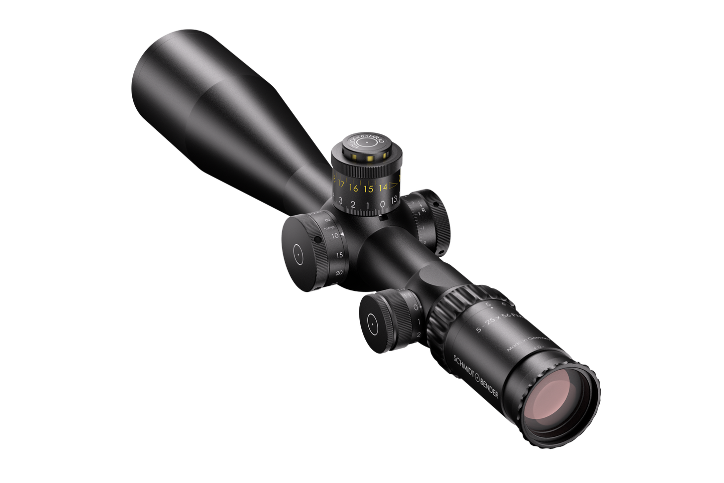 Schmidt&Bender  5-25x56 PM II LP MSR2 1cm ccw DT / ST 689-911-812-90-68