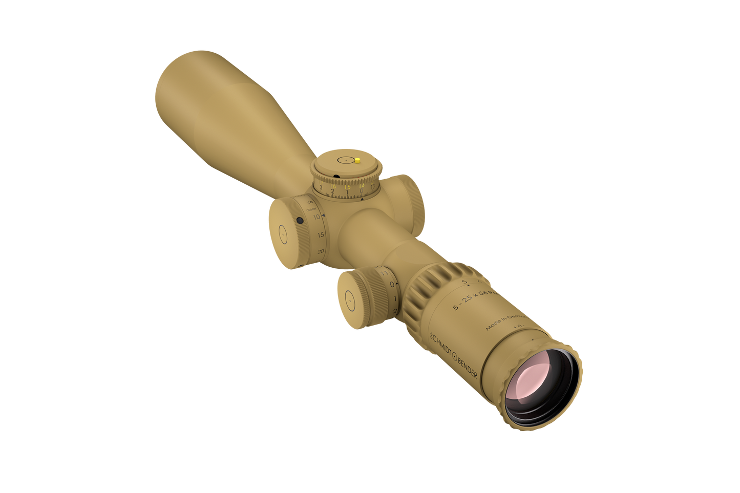 Schmidt&Bender  5-25x56 PM II LP MSR2 1cm ccw DT27 MTC LT / ST ZC CT RAL 8000 689-945-812-G8-E8