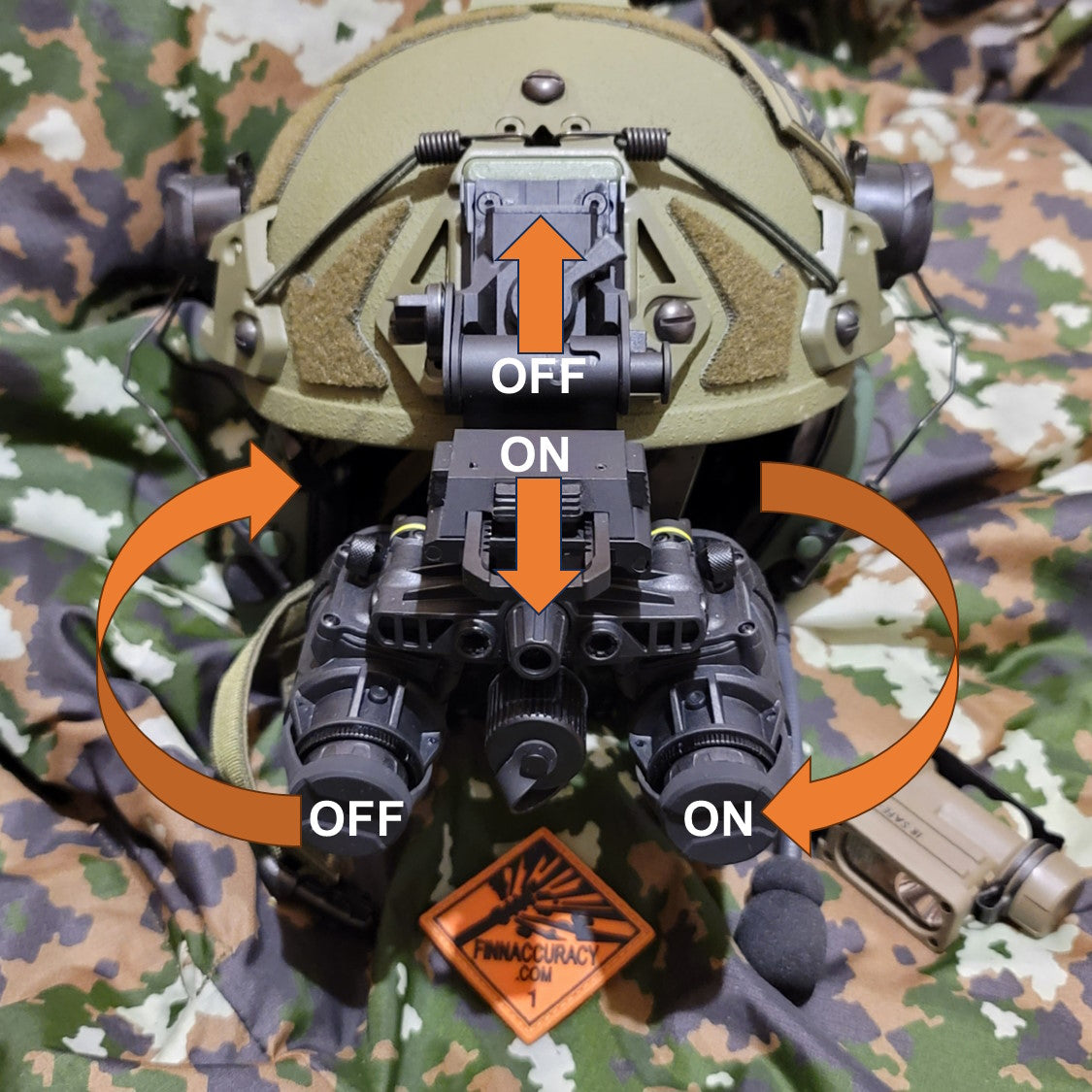 Jerry J-31 BNVD night vision valonvahvistin