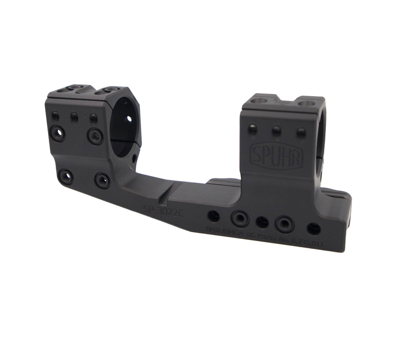Spuhr SP-3022CM Cantilever Scope Mount Ø30 H38mm/1.5" 0MIL PIC Gen3