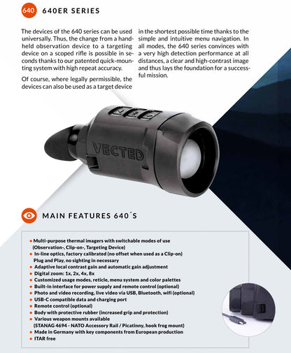 Vected - professional thermal imaging devices