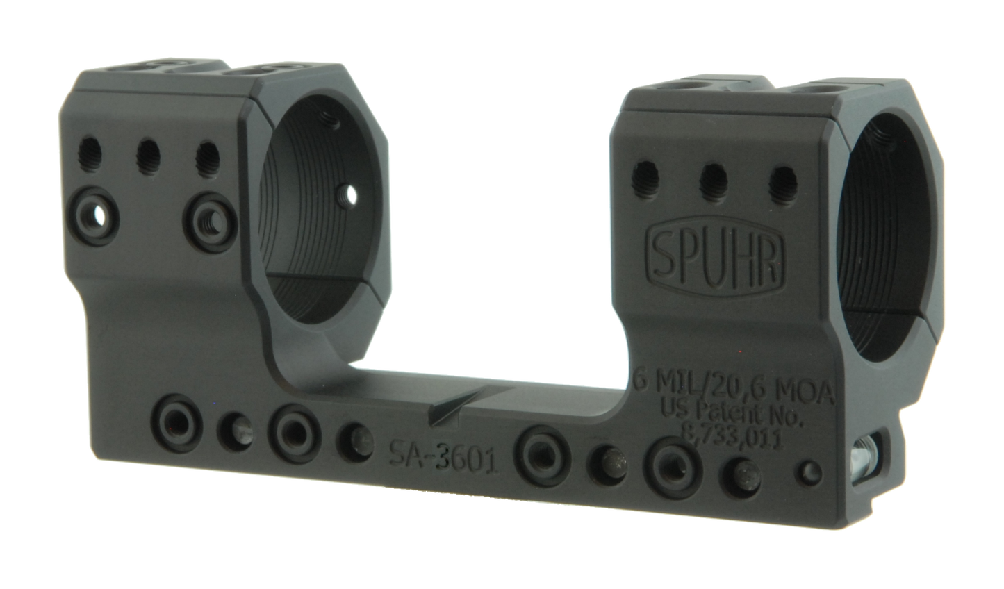 SPUHR SA-3601 Scope Mount Ø30 H35mm/1.378" 6MIL AI