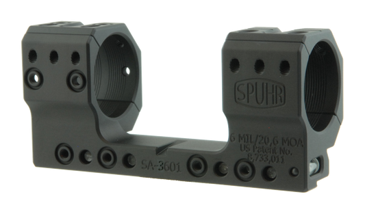 SPUHR SA-3601 Scope Mount Ø30 H35mm/1.378" 6MIL AI