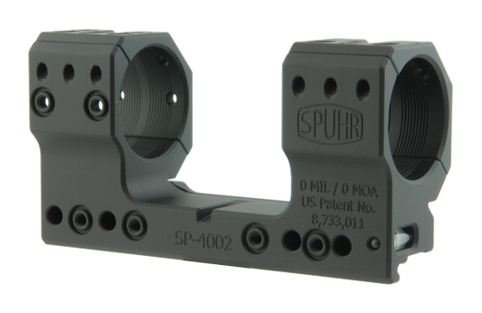 SPUHR SP-4002 Scope Mount Ø34 H38mm/1.5" 0MIL PIC