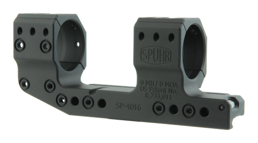 SPUHR SP-4016 Cantilever Scope Mount Ø34 H38mm/1.5" 0MIL PIC