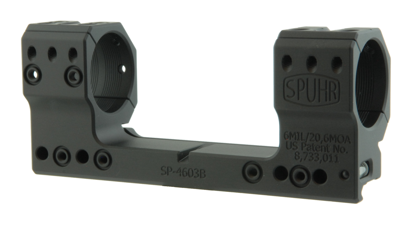 SPUHR SP-4603B Scope Mount Ø34 H38mm/1.5" 6MIL PIC