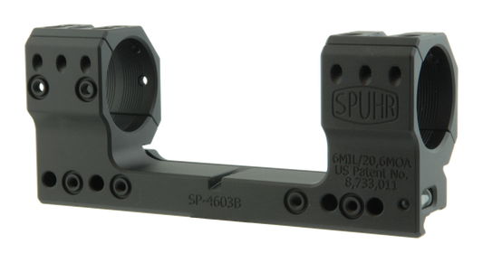 SPUHR SP-4603B Scope Mount Ø34 H38mm/1.5" 6MIL PIC