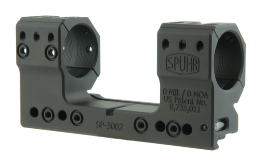 SPUHR SP-3002 Scope Mount Ø30 H38mm/1.5" 0MIL PIC