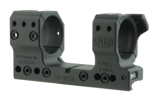 SPUHR SP-4036 Scope Mount Ø34 H34mm/1.35" 0MIL PIC