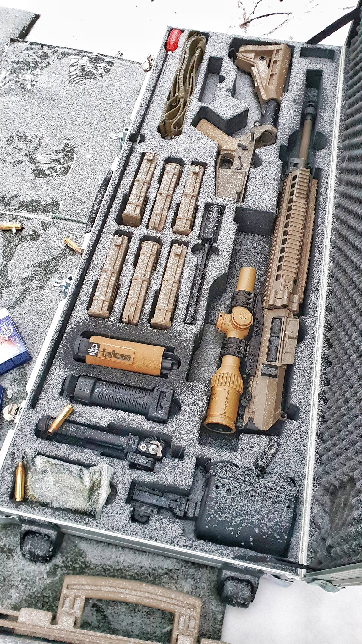 Schmidt&Bender 1-8x24 PMII CC DUAL with AR 7.62