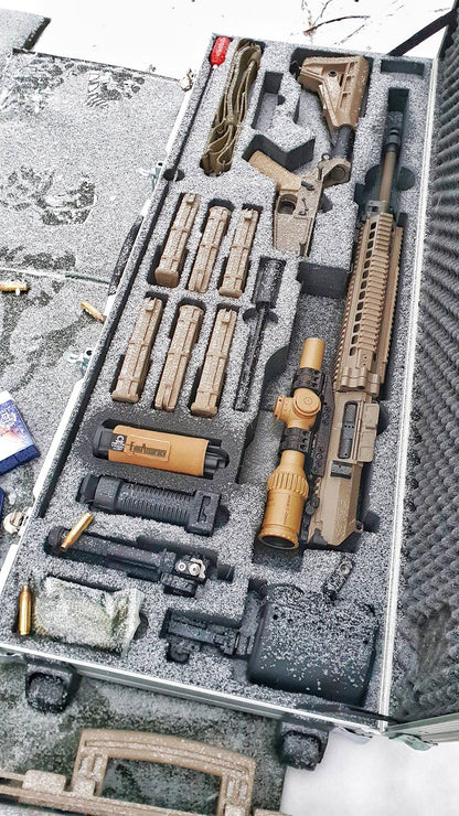 Schmidt&Bender 1-8x24 PMII CC DUAL with AR 7.62