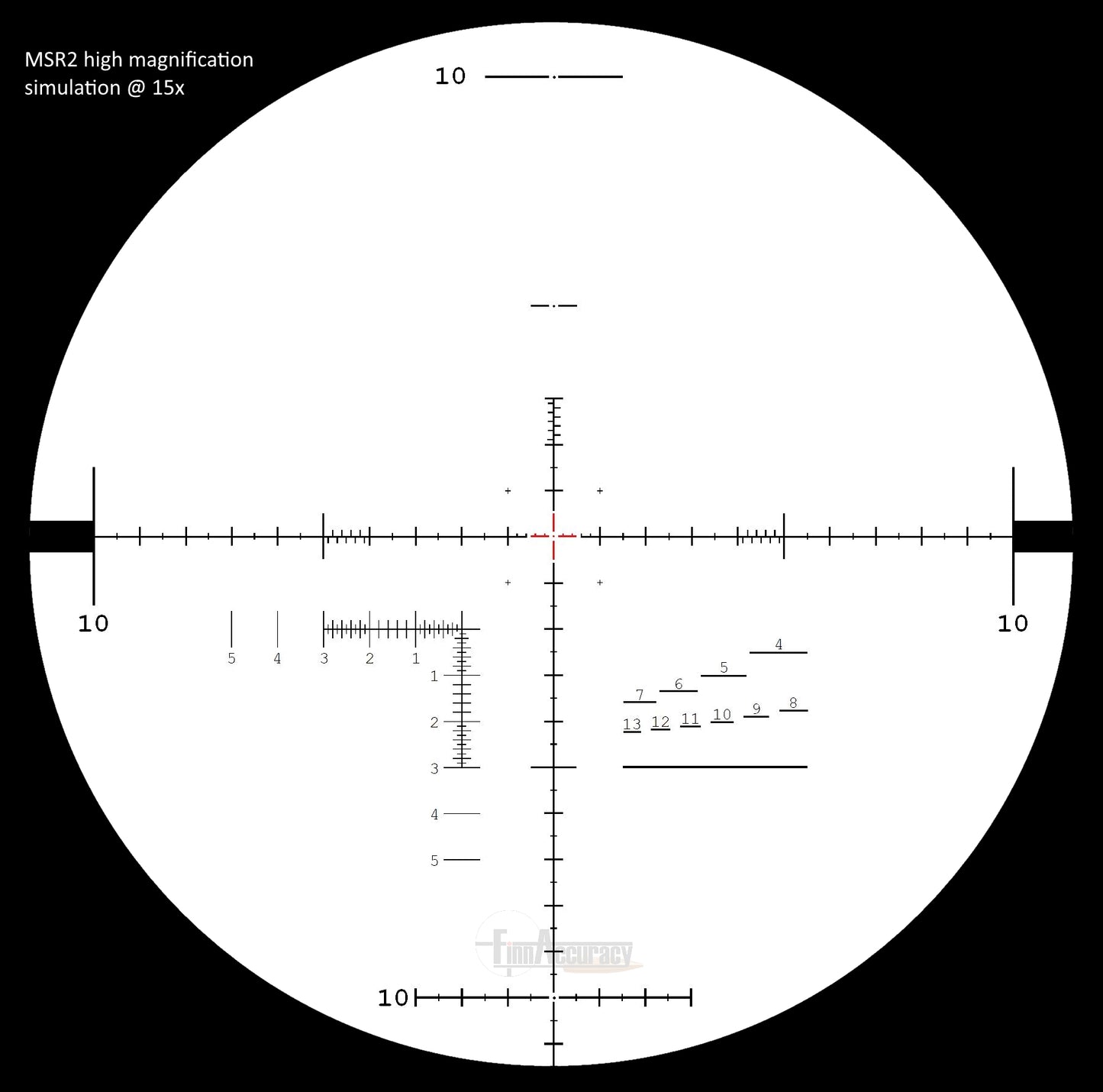Steiner M5Xi Military 3-15x50 0.1mrad CW MSR2